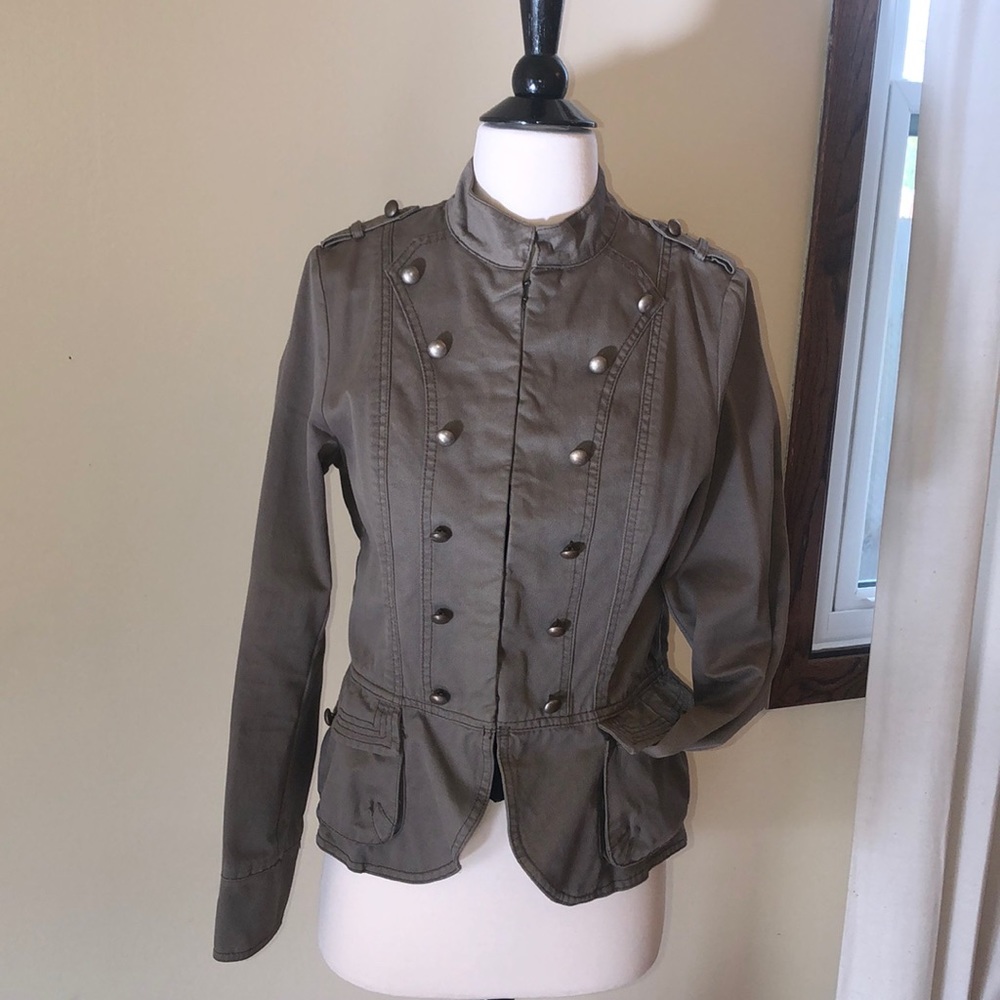 H&M Olive green military blazer